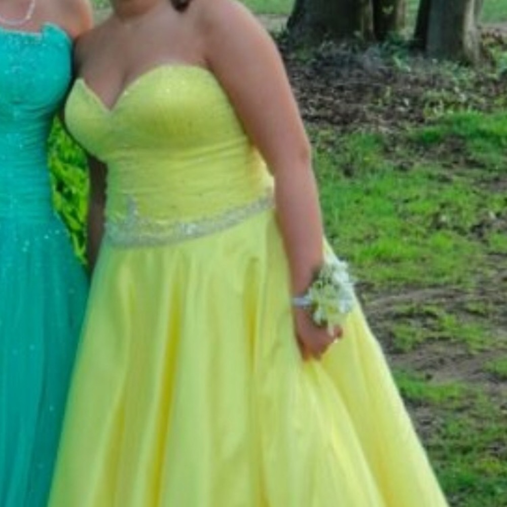 Yellow Prom Dress